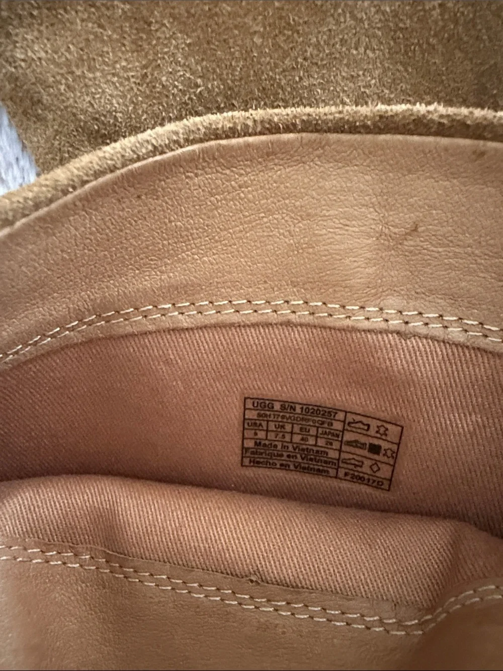 UGG Chestnut Brown Suede Over-the-Knee Boots